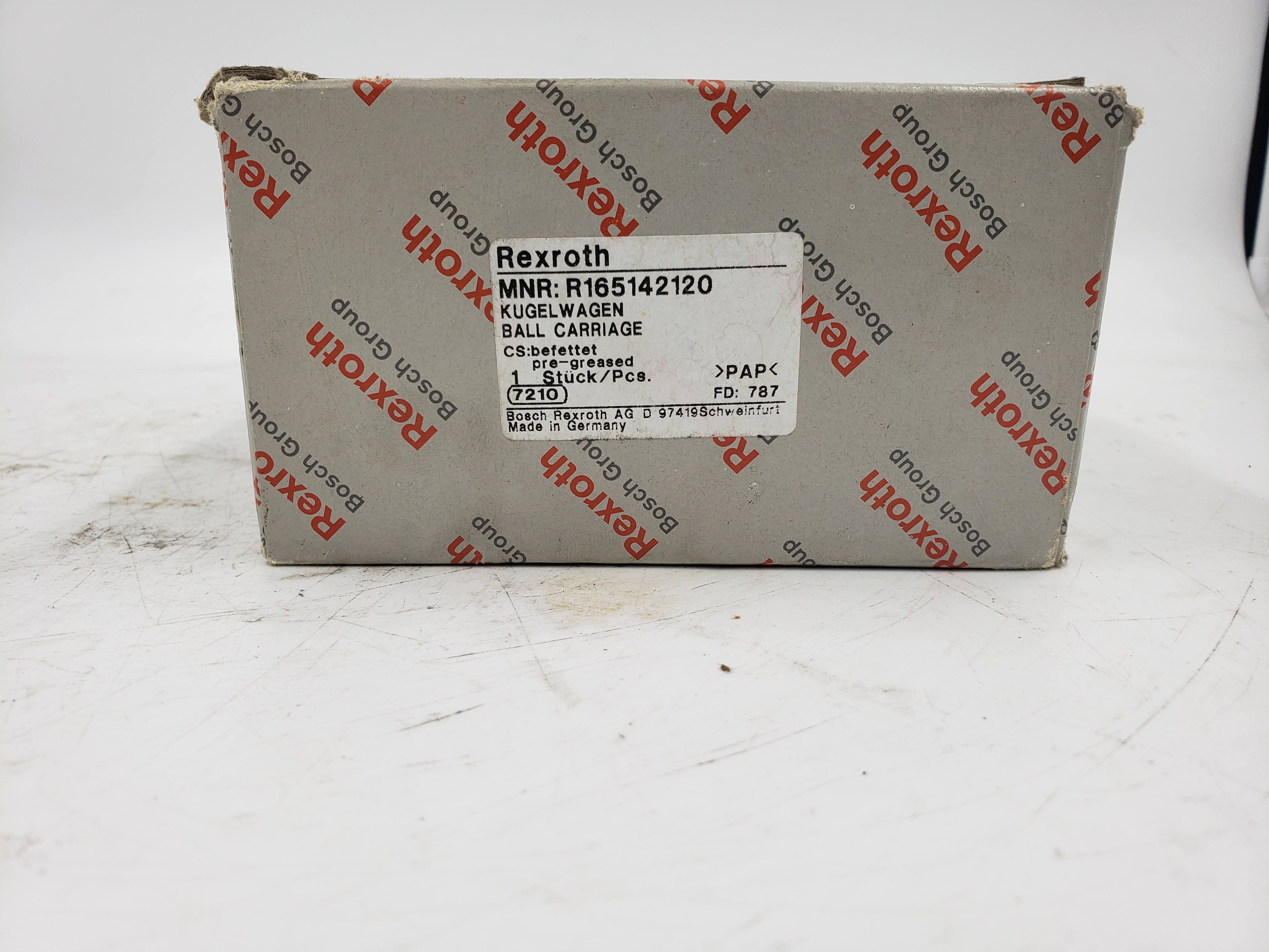 Rexroth R165142120 Ball Carriage